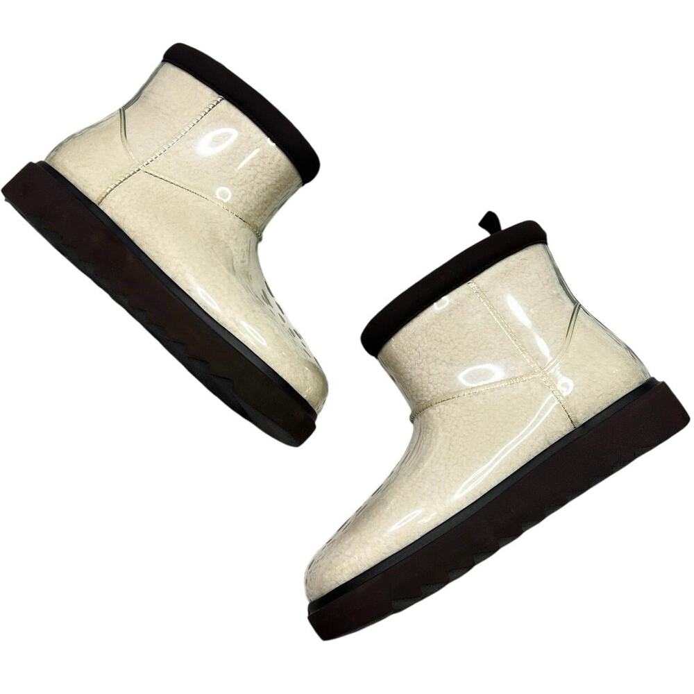 NEW Koolaburra by UGG | Koola Clear Mini Boots Shearling Waterproof Rain Boots 9